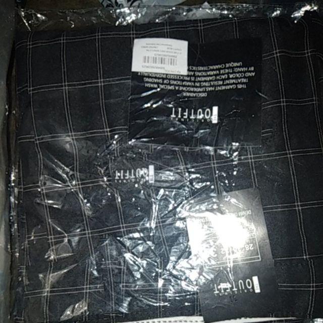  Celana  Tartan  Pants Original MyD Wall Premium Hype Beast 