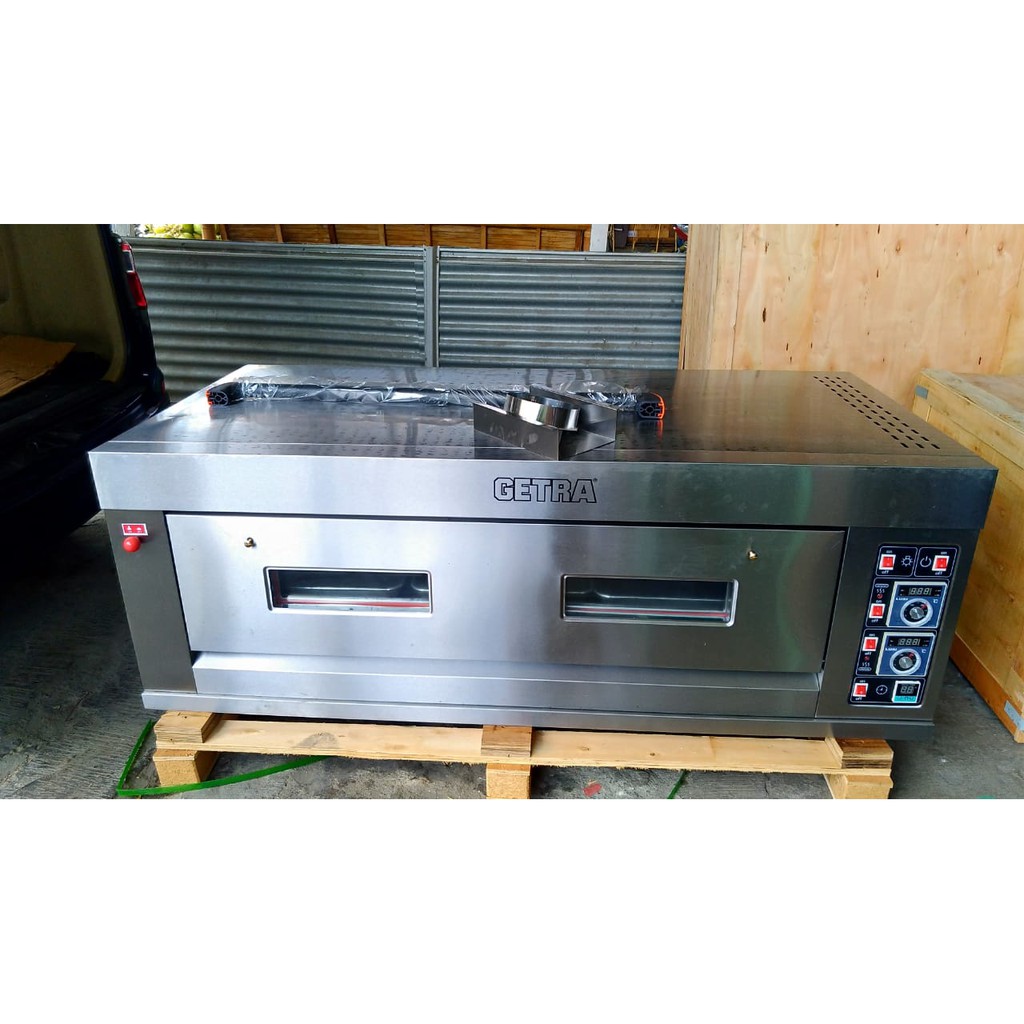 Oven roti gas rfl-13SS getra 1 deck 3 tray