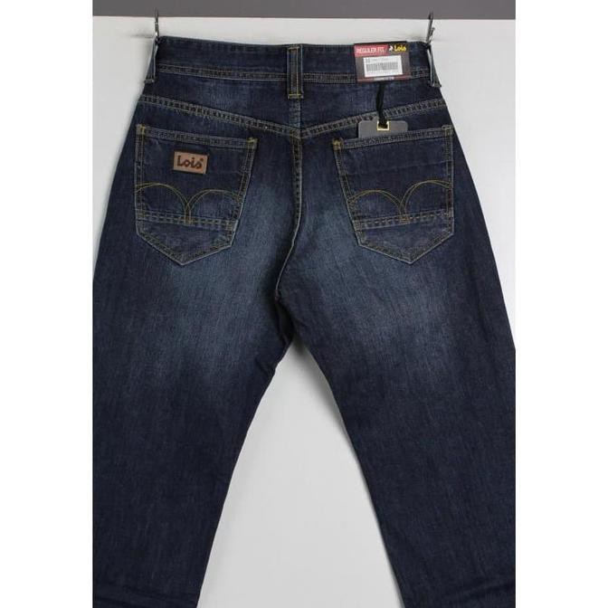 Celana Panjang Jeans Denim Pria Lois Original Asli Model Basic 02 - 27 Belanjamijah20