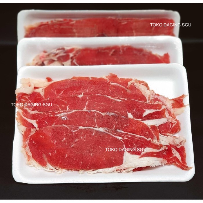 

Beef Sirloin Slice / Daging Sirloin Iris Tipis 200gr