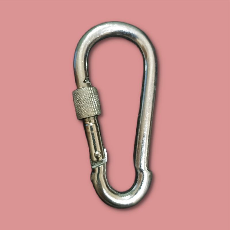 carabiner Panjat tebing besar 8 mm