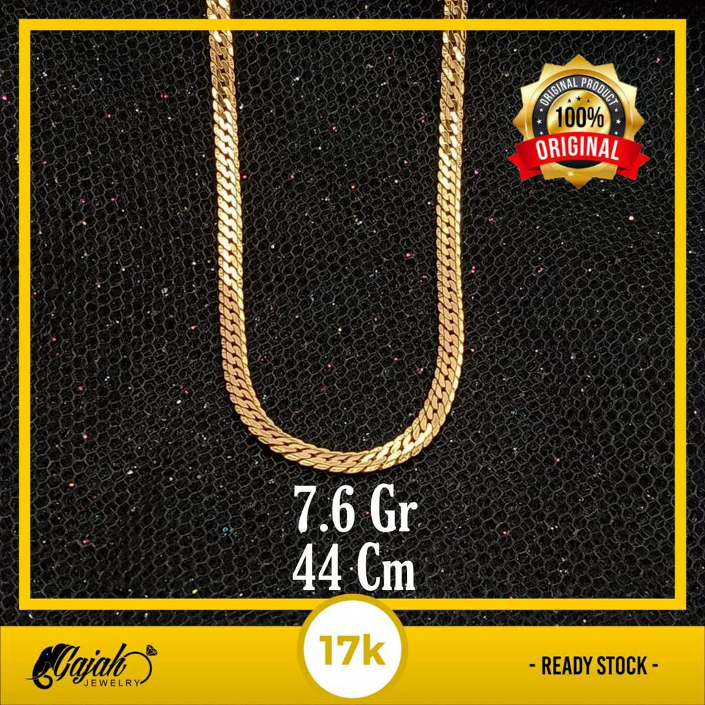 Kalung Emas 17K - 7.6 Gr Kadar 750 - 5007