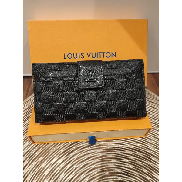 GROSIR DOMPET PANJANG PRIA WANITA MEDAN MURAH DOMPET FULL KARTU LV EMBOSS