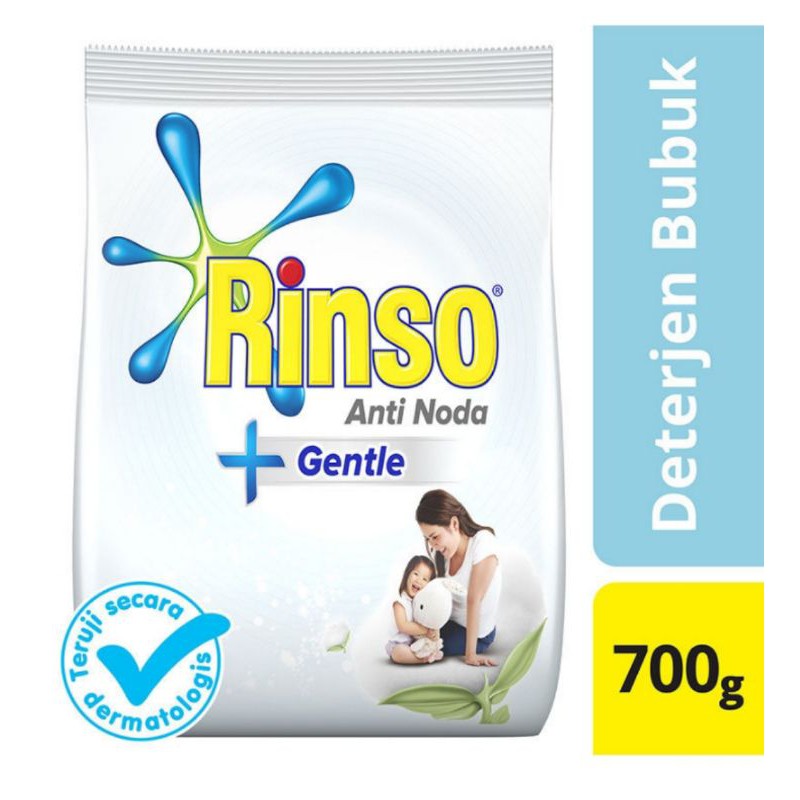 RINSO Gentle Deterjen Bubuk 700g