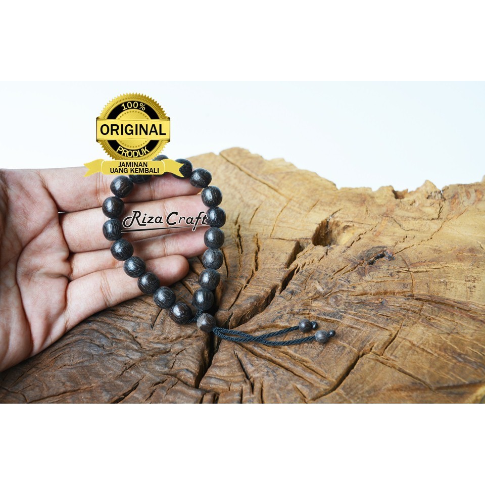 Gelang Pria Wanita Kayu Ulin Manang Kalimantan Asli Super Unik stock terbatas