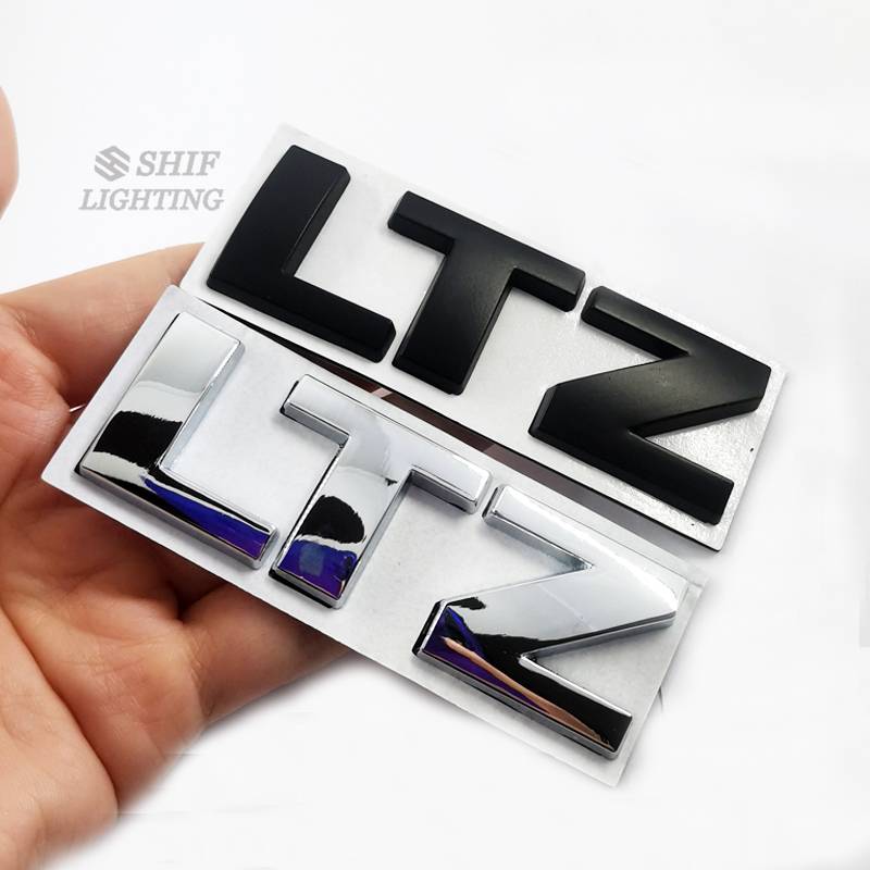 1pc Stiker Emblem Ltz Pengganti Bahan Metal Untuk Mobil Chevrolet