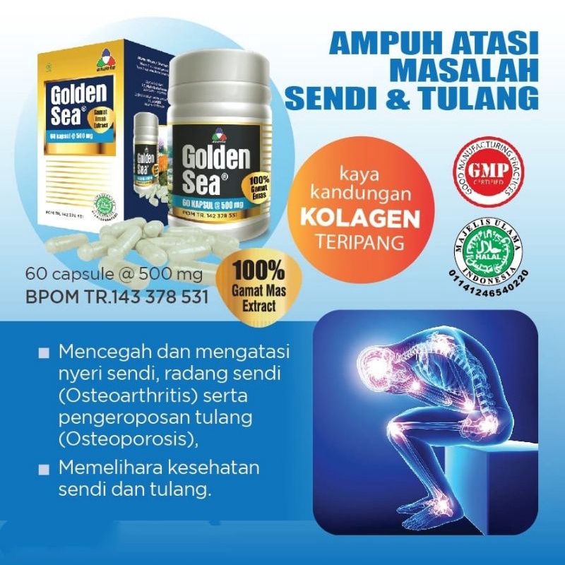 Golden Sea/Gamat Mas/Teripang/Kolagen