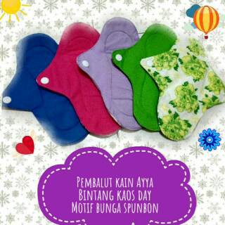 Ayya menspad Day bintang | grosir 6 pcs