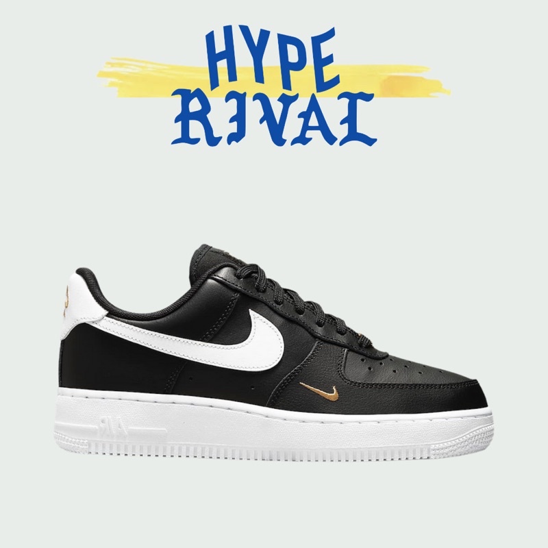 Nike Air Force 1 Essential Gold Black