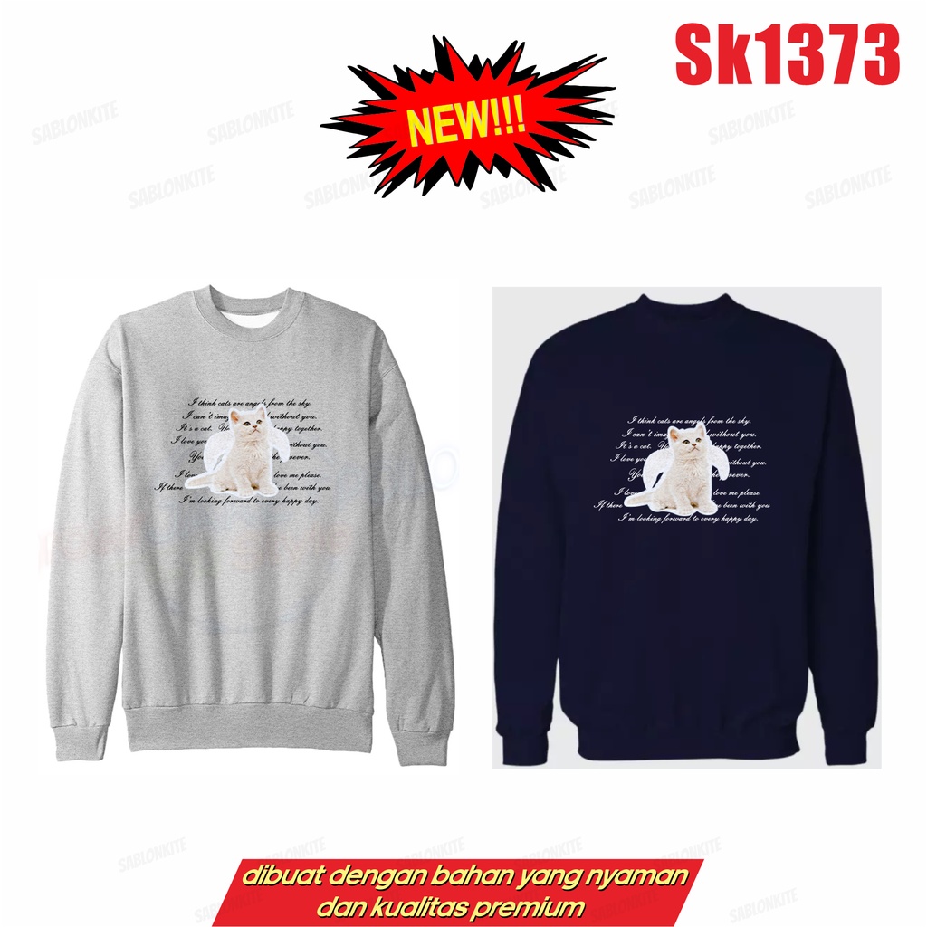 MURAH!!! SWEATER HOODIE NCT JAEMIN KUCING ANGEL SK1373 UNISEX