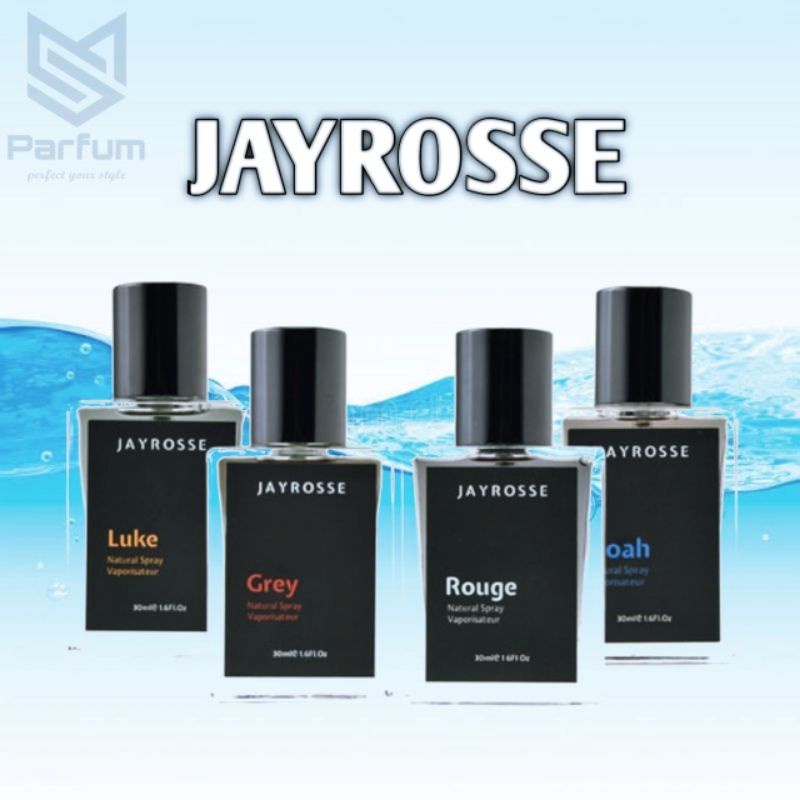 BELI 1 GRATIS 3 PARFUM PEMIKAT WANITA PARFUM JAYROSSE GREY PARFUM VIRAL PARFUM PRIA TAHAN LAMA PARFUM JAYROSSE 30ML