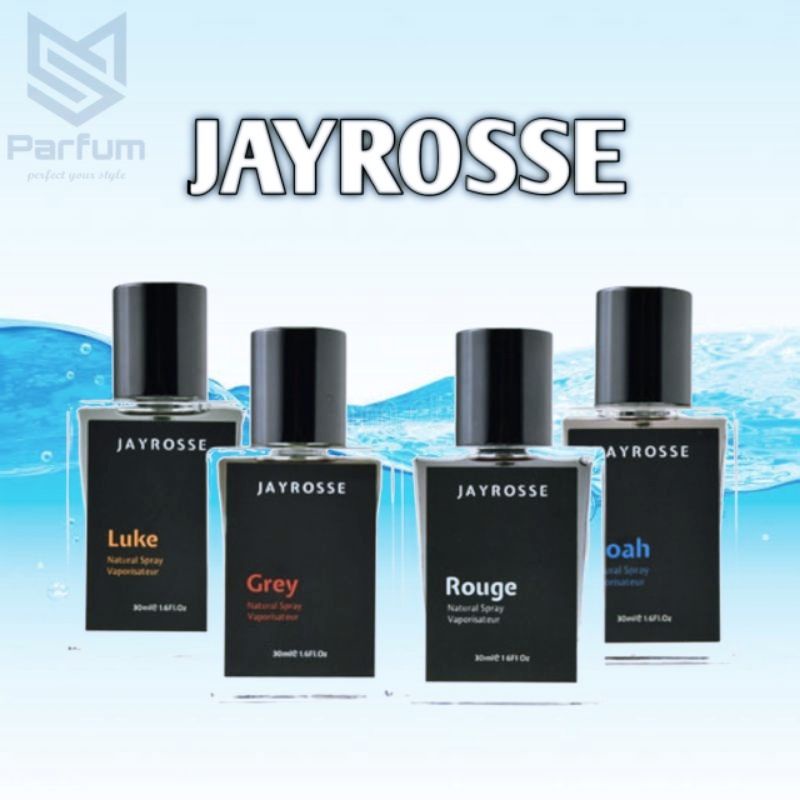 Parfum Jayrosse Grey Parfum Exclusive Paket Hemat Parfum Jayrose Dapat 3 Pcs Parfum pria tahan lama Parfum Pemikat wanita Parfum Grey Joyrosse Parfum pria tahan lama 30ml Parfum Viral Farfum Grey Jayrosse