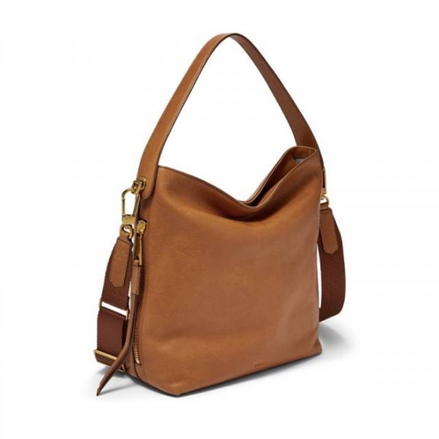 Tas fossil original - maya hobo small tan
