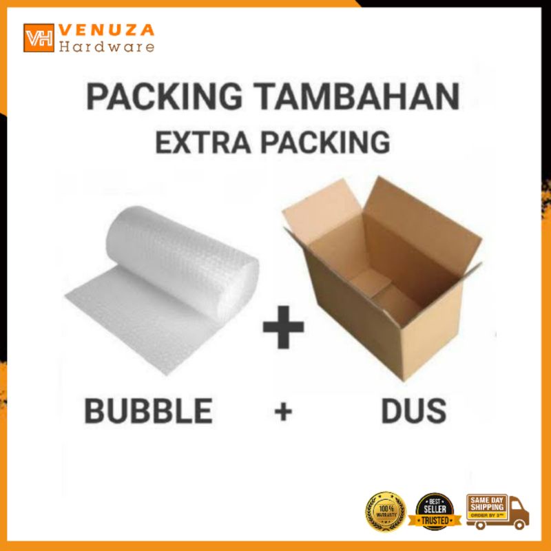

Extra Packing Bubble + Dus