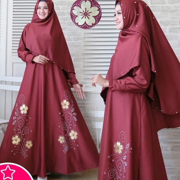 Baju Gamis Syari / Baju Set Gamis Syari