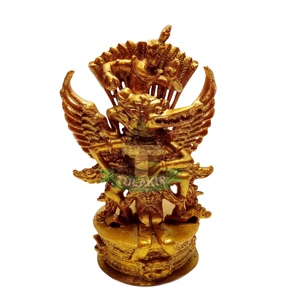 Miniatur Patung Garuda Wisnu Kencana MAJAPAHIT Tulakir Fiberglass / Antik / Hiasan
