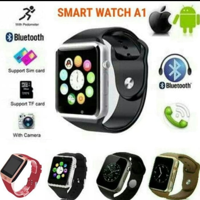 SMARTWATCH U10 Smart Watch A1 Jam Tangan HP Android Support SIMCARD