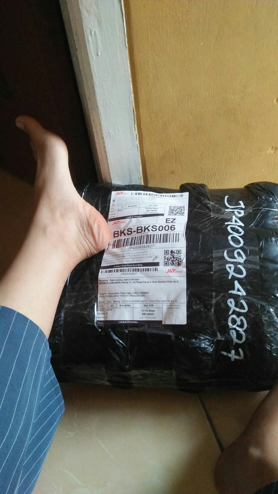 Couple Atasan Batik Tunik Pria Wanita M L Xl Xxl