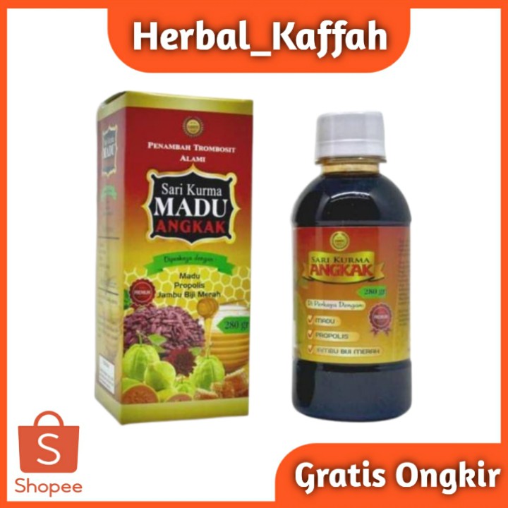 Sari Kurma Madu Angkak Plus Propolis Jambu Biji 100% Original