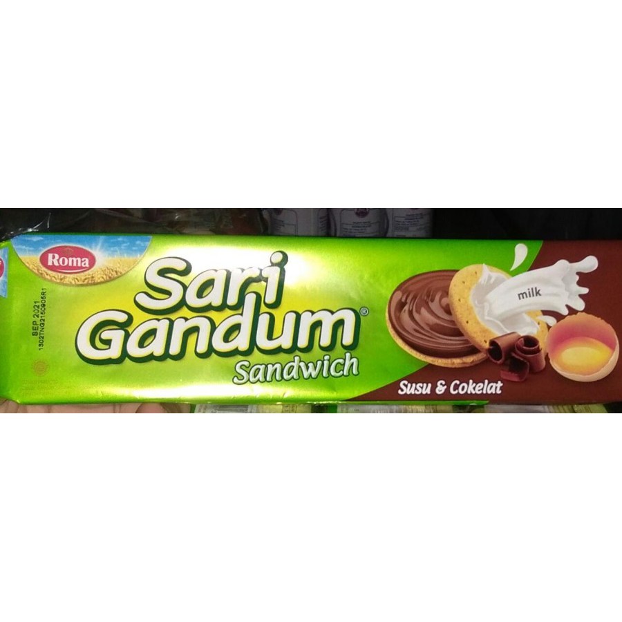 

Roma Sari Gandum Coklat 115 gr