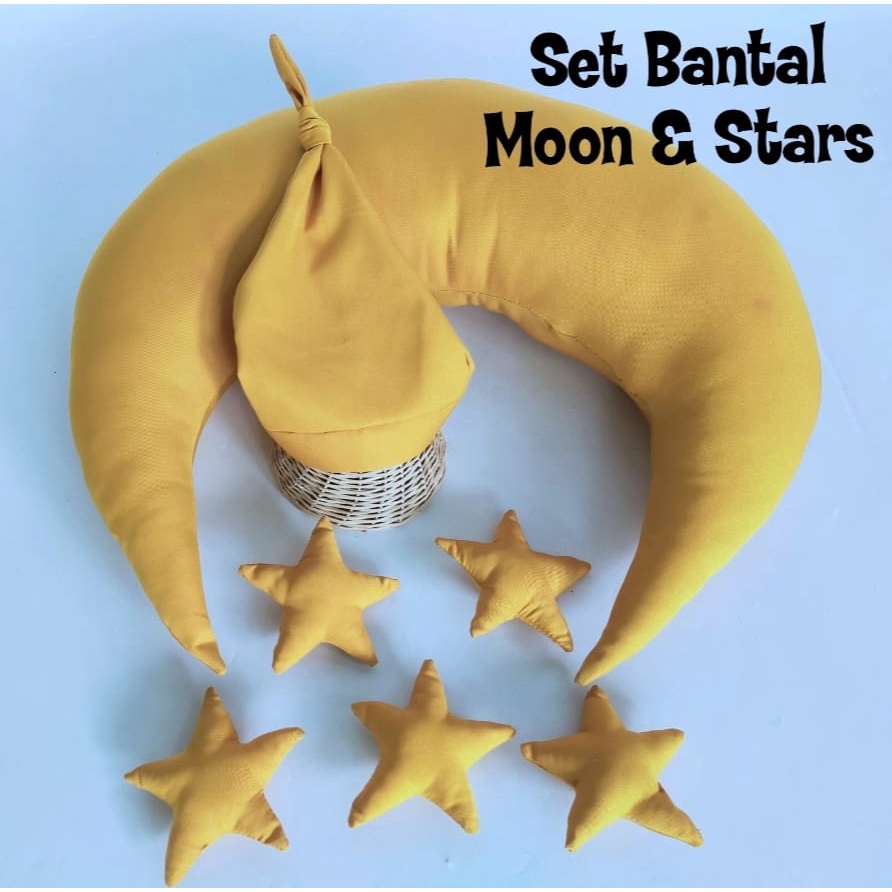 Set Bantal Moon And Star Anak Unik/Bantal Anak