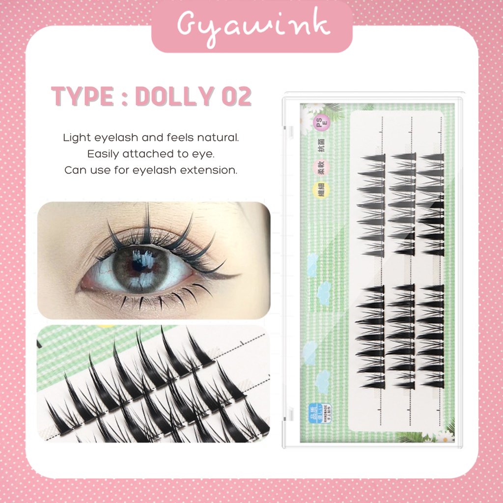 Jual Gyawink Dolly 02 Individual Lash Bulu Mata Tanam Eyelash Extension