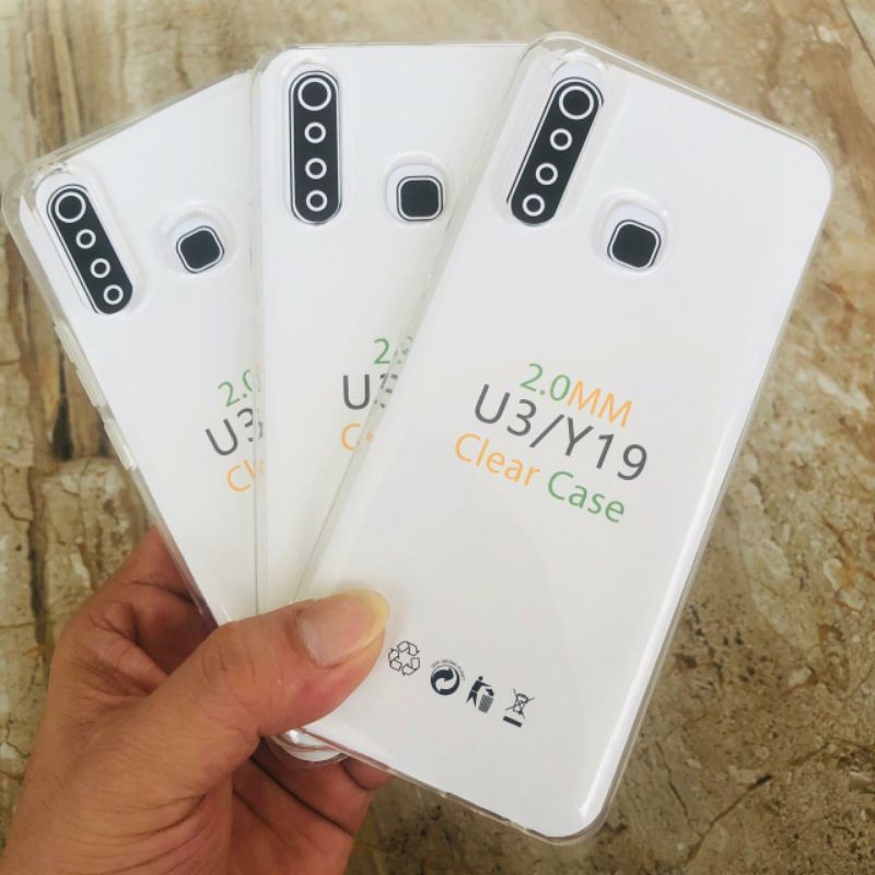 Silikon Jelly Soft Case Bening Vivo U3 Y19 Y9s Softcase