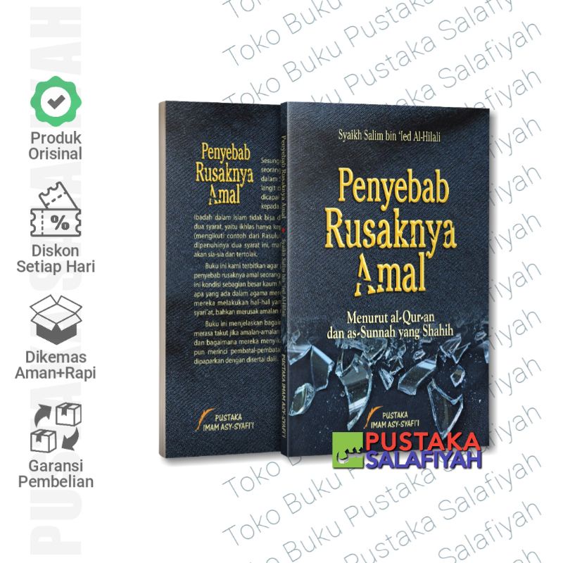 Buku Penyebab Rusaknya Amal - Pustaka Imam Syafi'i