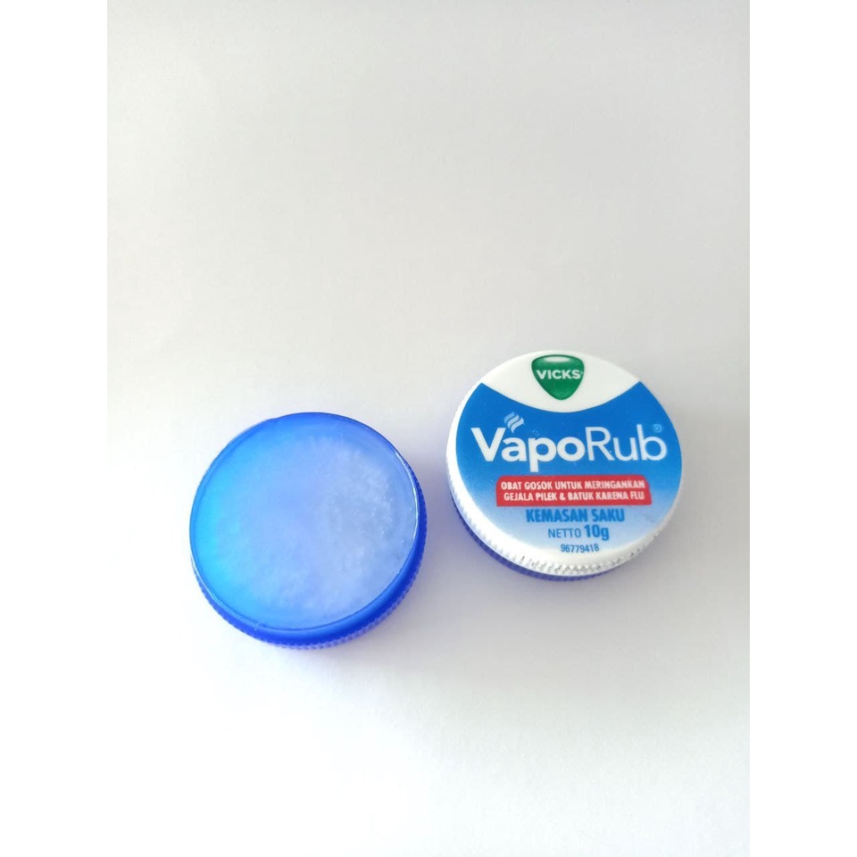 Vicks Vaporub 10g - Balsem Obat Gosok Pilek Batuk Hidung Tersumbat Flu-1