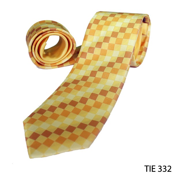 Dasi Kuning Pria Katun Kuning – TIE 332