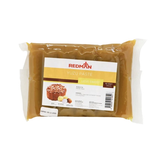 

Ready stock REDMAN MOONCAKE PASTE YUZU LESS SWEET 1KG