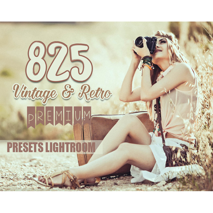 825 Premium Vintage Retro - Lightroom Presets