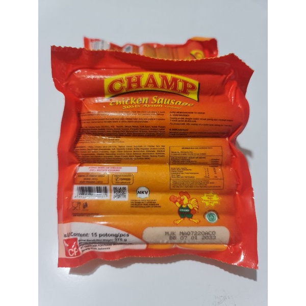 

Champ Sosis Ayam Kombinasi 375 Gr