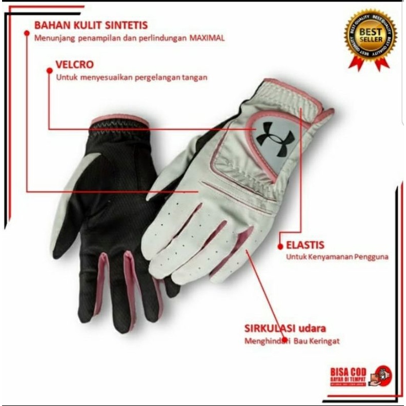 Sarung tangan golf wanita