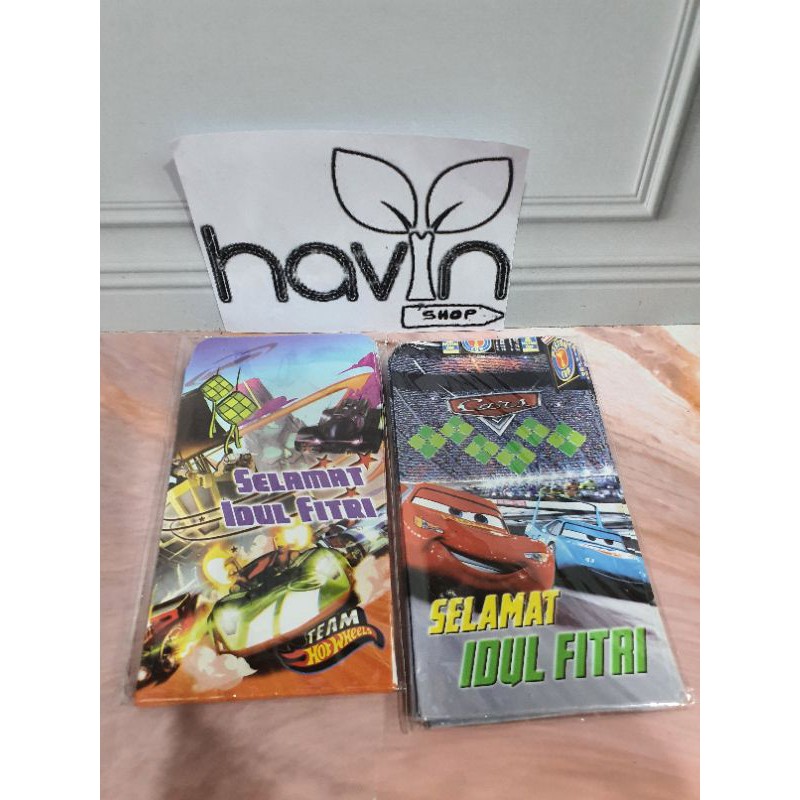 AMPLOP LEBARAN ukuran. S (5.5cm X 9cm)/ANGPAO IDUL FITRI uk. S-Mobil