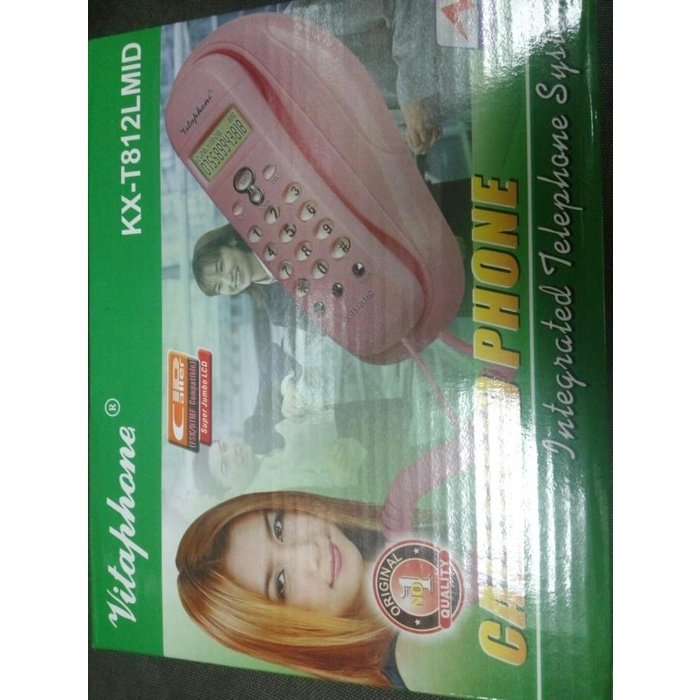 Telepon | Pesawat Telepon / Telepon Rumah Vitaphone Kx-T812 Lmid