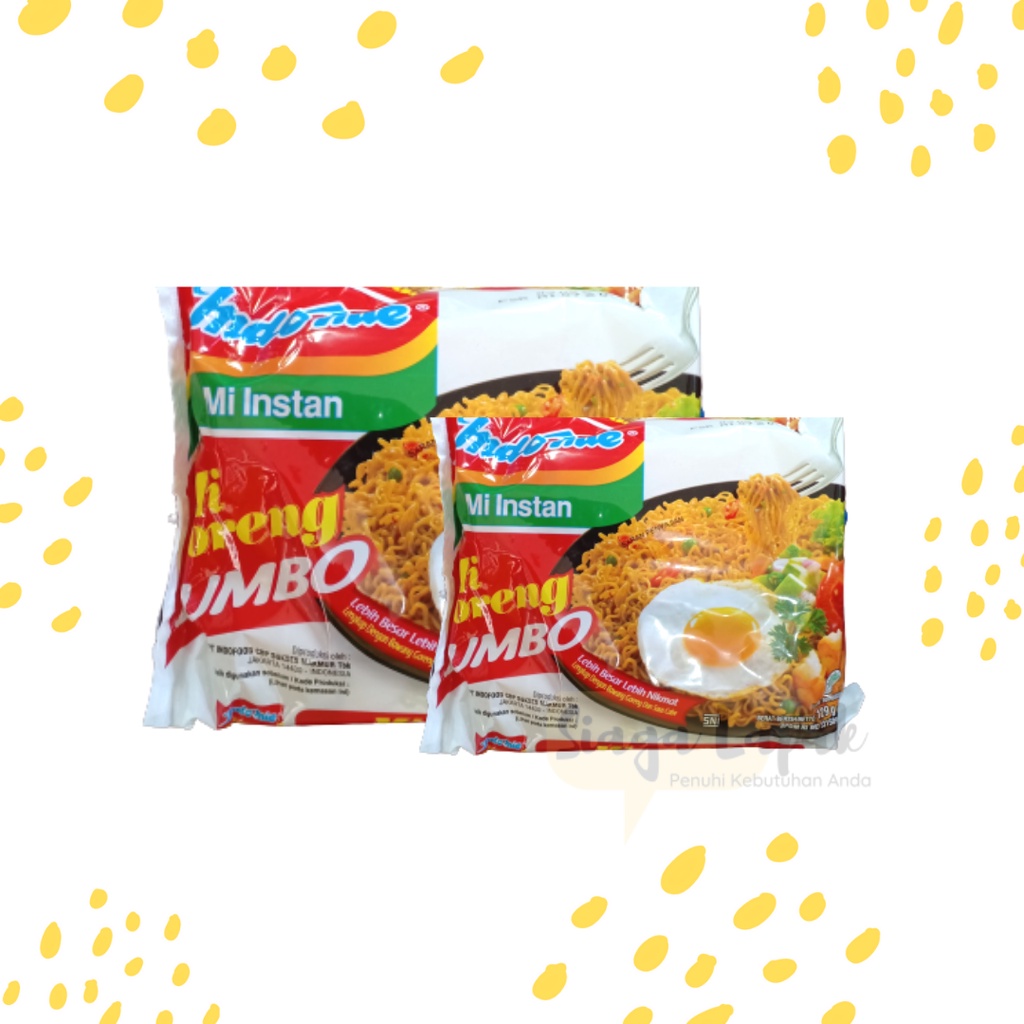 Indomie Goreng Jumbo Mie Instan 129gr