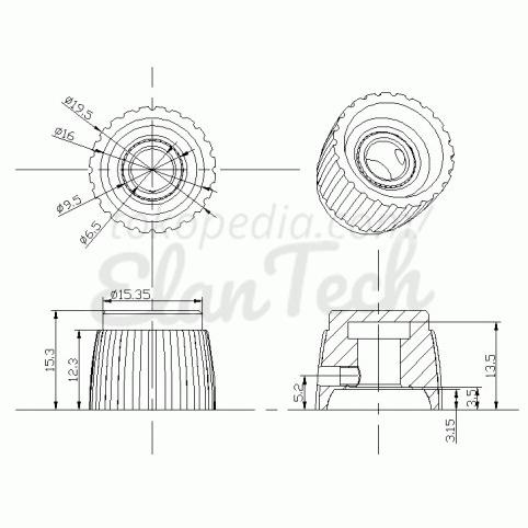 Knob Potensio Marshall Clone Silver Knop Ampli - Efek Gitar elant33 Segera Beli