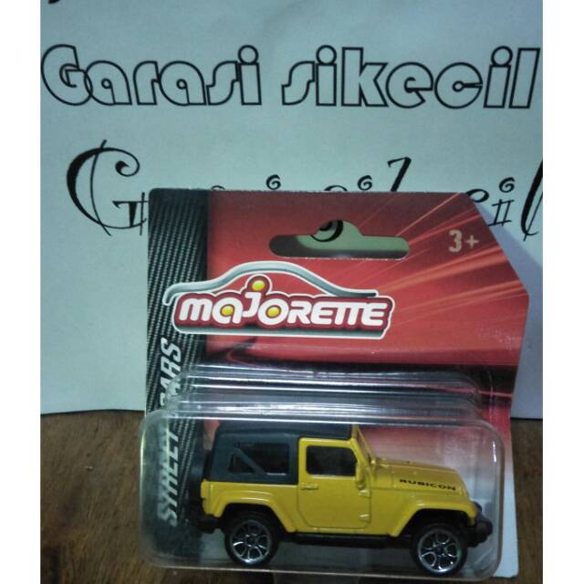 Diecast majorette jeep wrangler rubicon