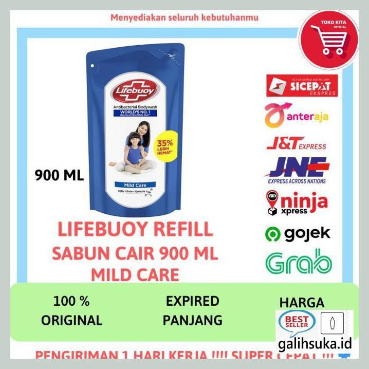 R6Y67R68- Lifebuoy Mild Care 900 Ml Sabun Mandi Body Wash Lifebuoy Mild Care 900 - Merah Q34Qt5E7-