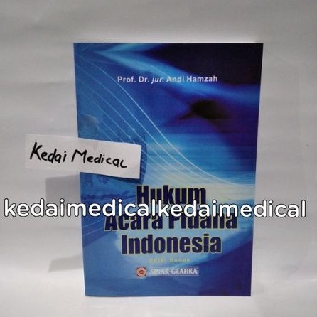 BUKU HUKUM ACARA PIDANA INDONESIA ANDI HAMZAH TERLARIS