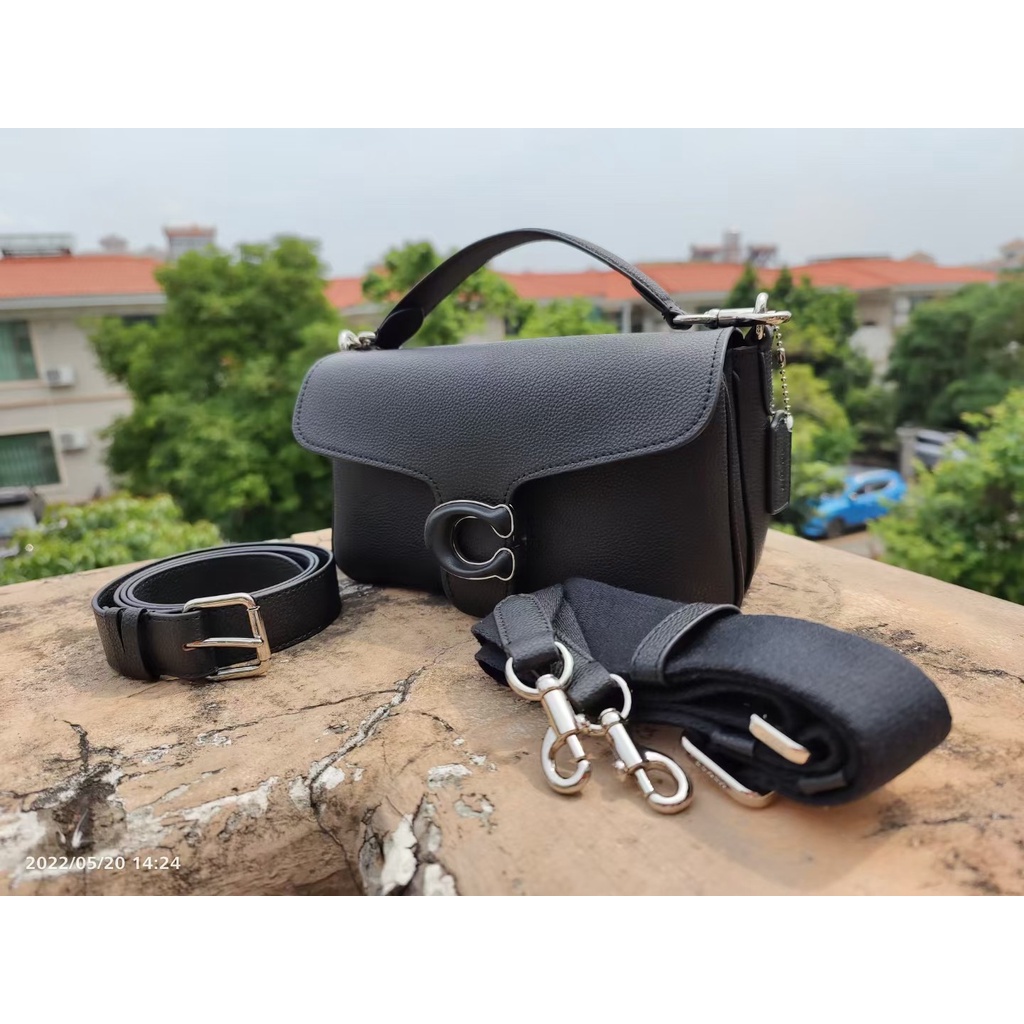 [Instant/Same Day]8423 coach men's and women's same tabby Bacchus bag men's multi-function messenger bag messenger bag waist bag chest bag yaobao