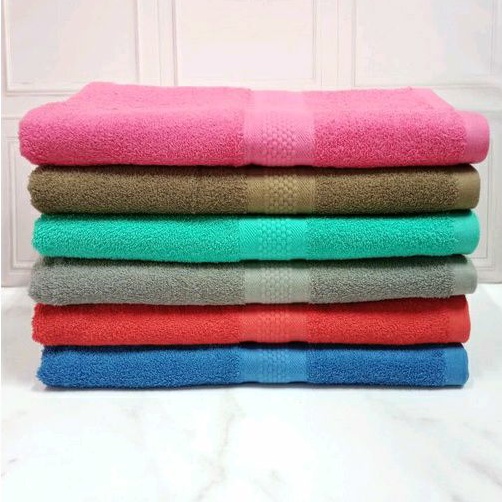 Super Sale!!! Mutia Polos Warna Handuk Mandi Dewasa 70x140cm - Amanda 1 Handuk Hotel