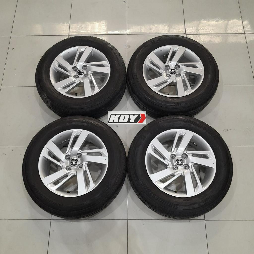 Velg Bekas Copotan Mobil Toyota Raize Ring 16 + Ban 205 65 R16