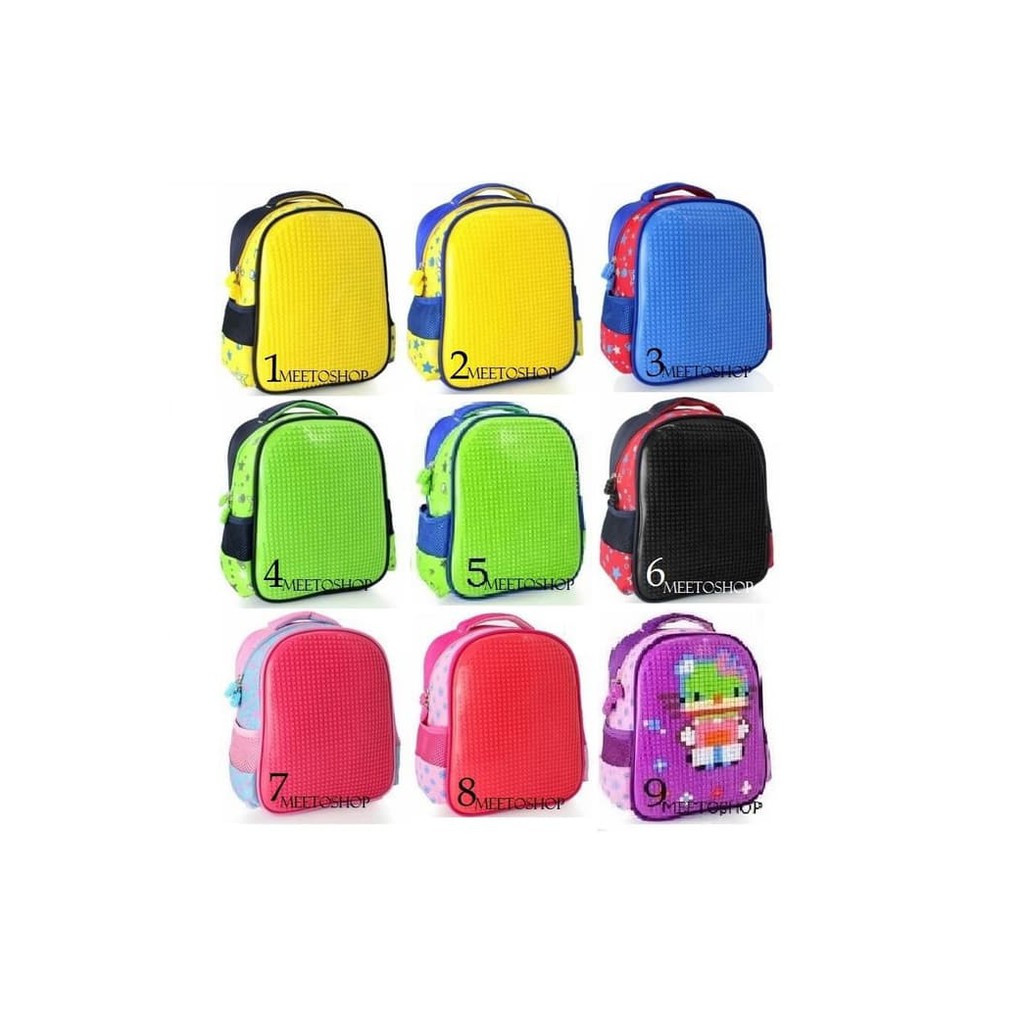 Tas Ransel Anak Laki-Laki Dic 430 Cbr Six Original - Sobat Mode PO304  PaudTk Model Lego Empat
