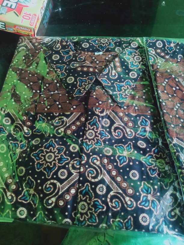 New Arrival Distro Batik Pria Bordir Sogan Hrb026 Batikaf