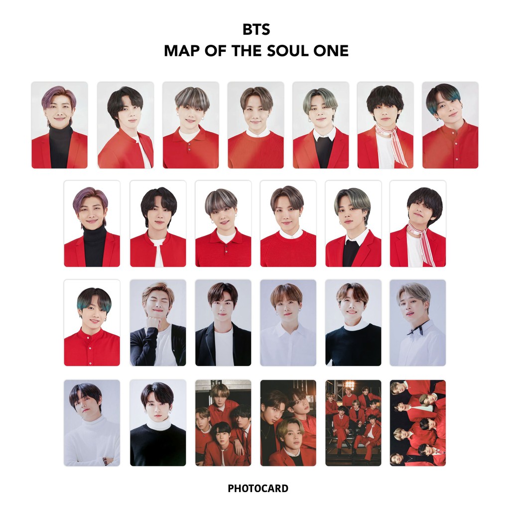 Photocard BTS Map of the Soul : One