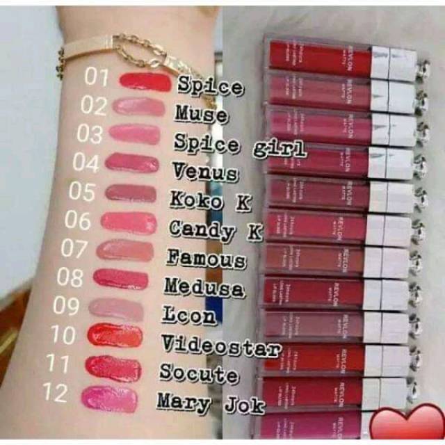 Lipstik Revlon matte