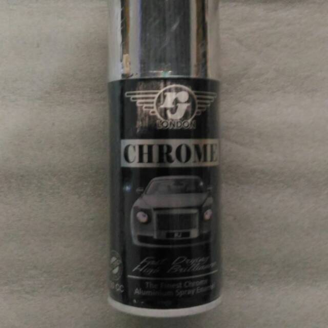 Cat semprot RJ LONDON 150CC Gold dan Chrome