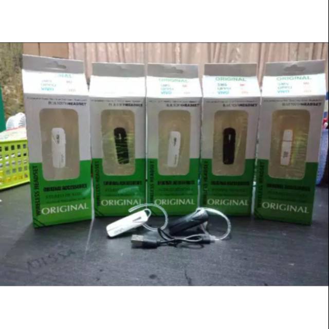 Hf BLUETOOTH BRANDED HEADSET Hansfree kualitas Grade A